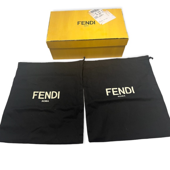 FENDI FF Logo Wedges - Picture 16 of 16